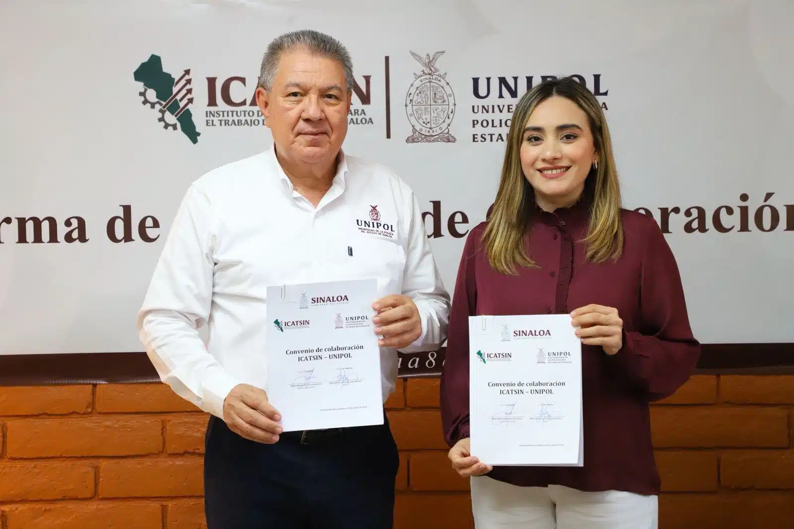 Unipol Sinaloa firma Convenio de Colaboración con ICATSIN